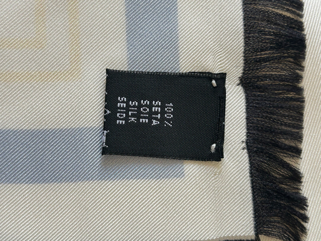 Grand carré Loewe en soie