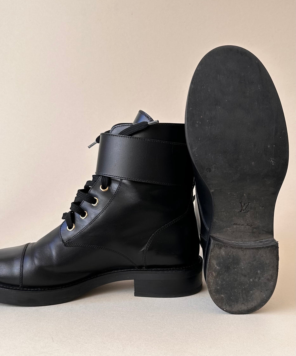 Bottines Louis Vuitton - Modèle Wonderland Rangers