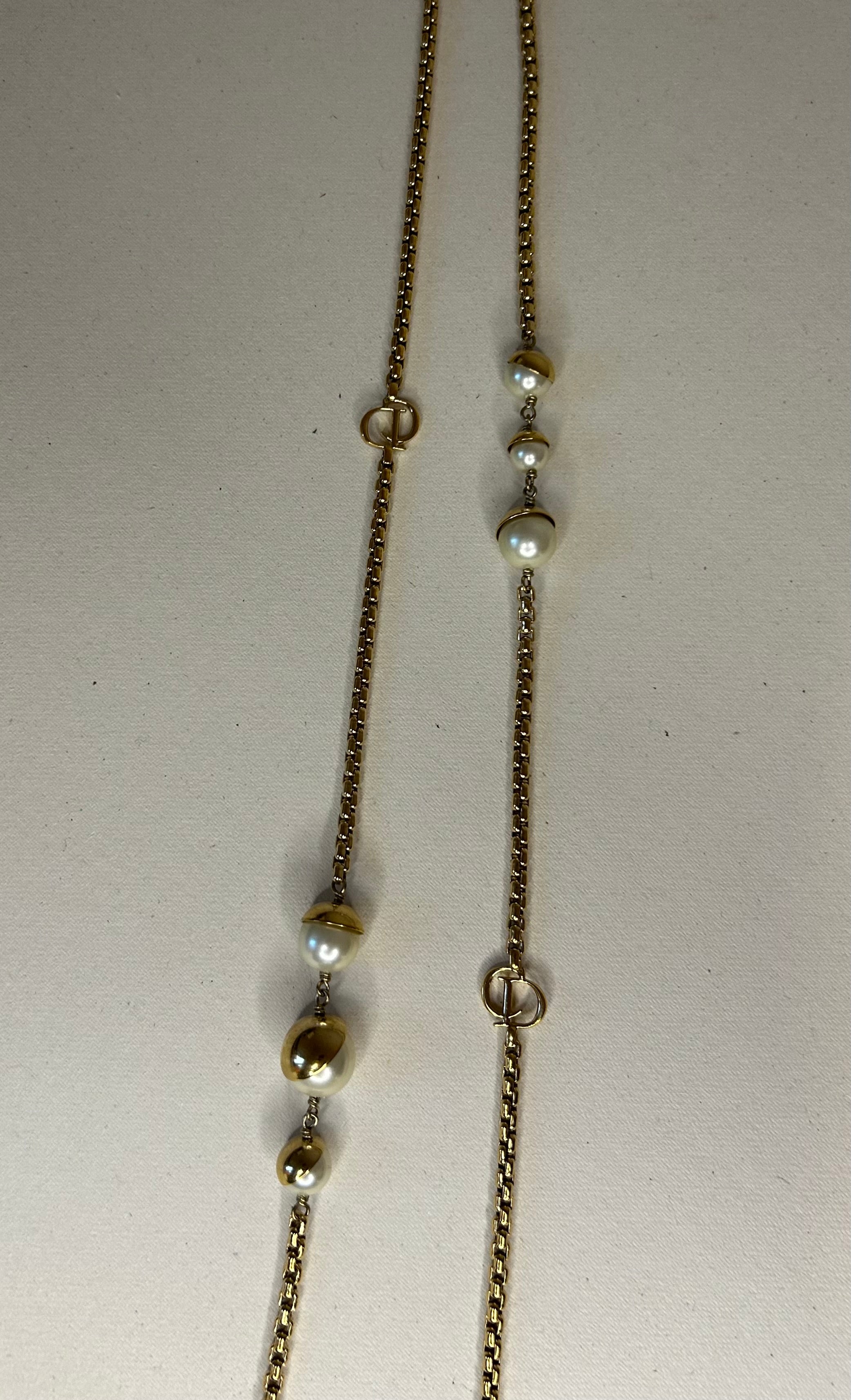 Sautoir Christian Dior