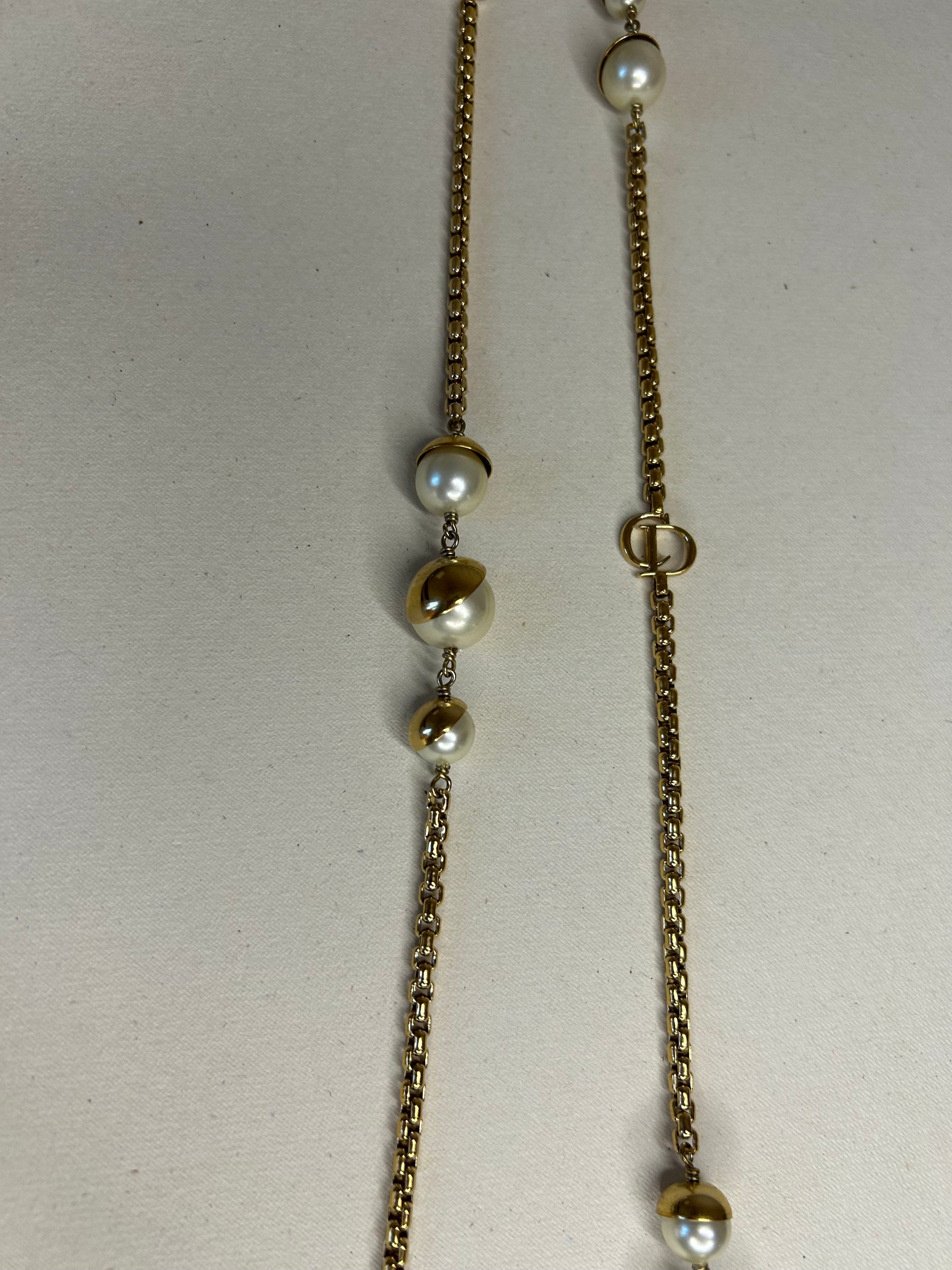 Sautoir Christian Dior