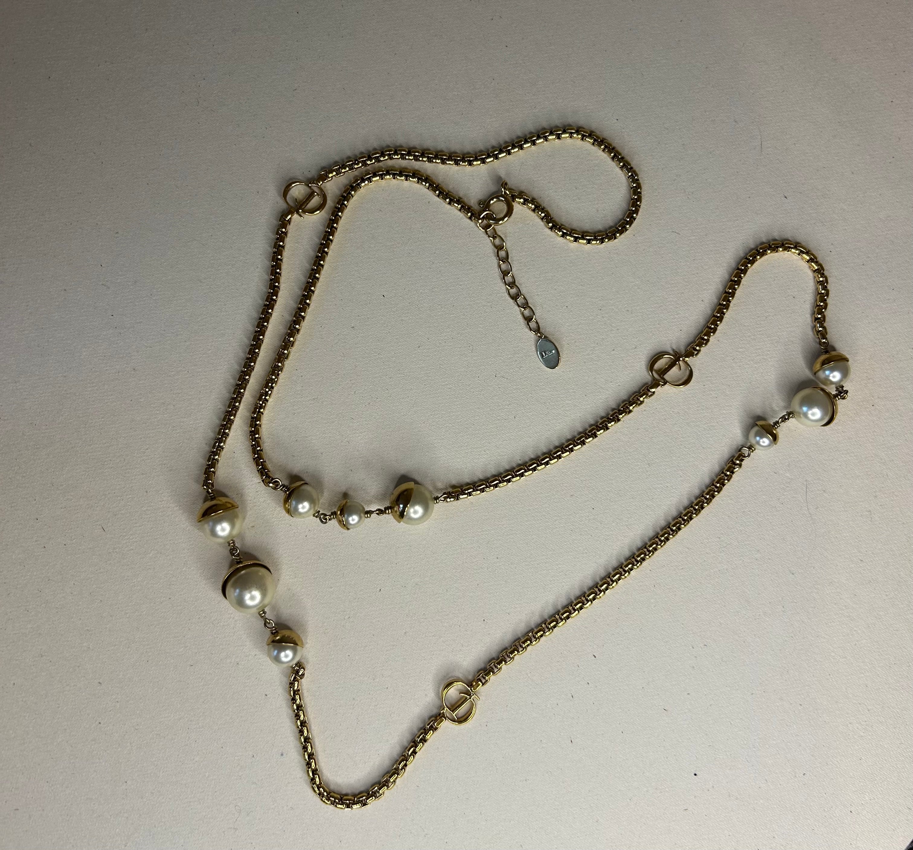 Sautoir Christian Dior