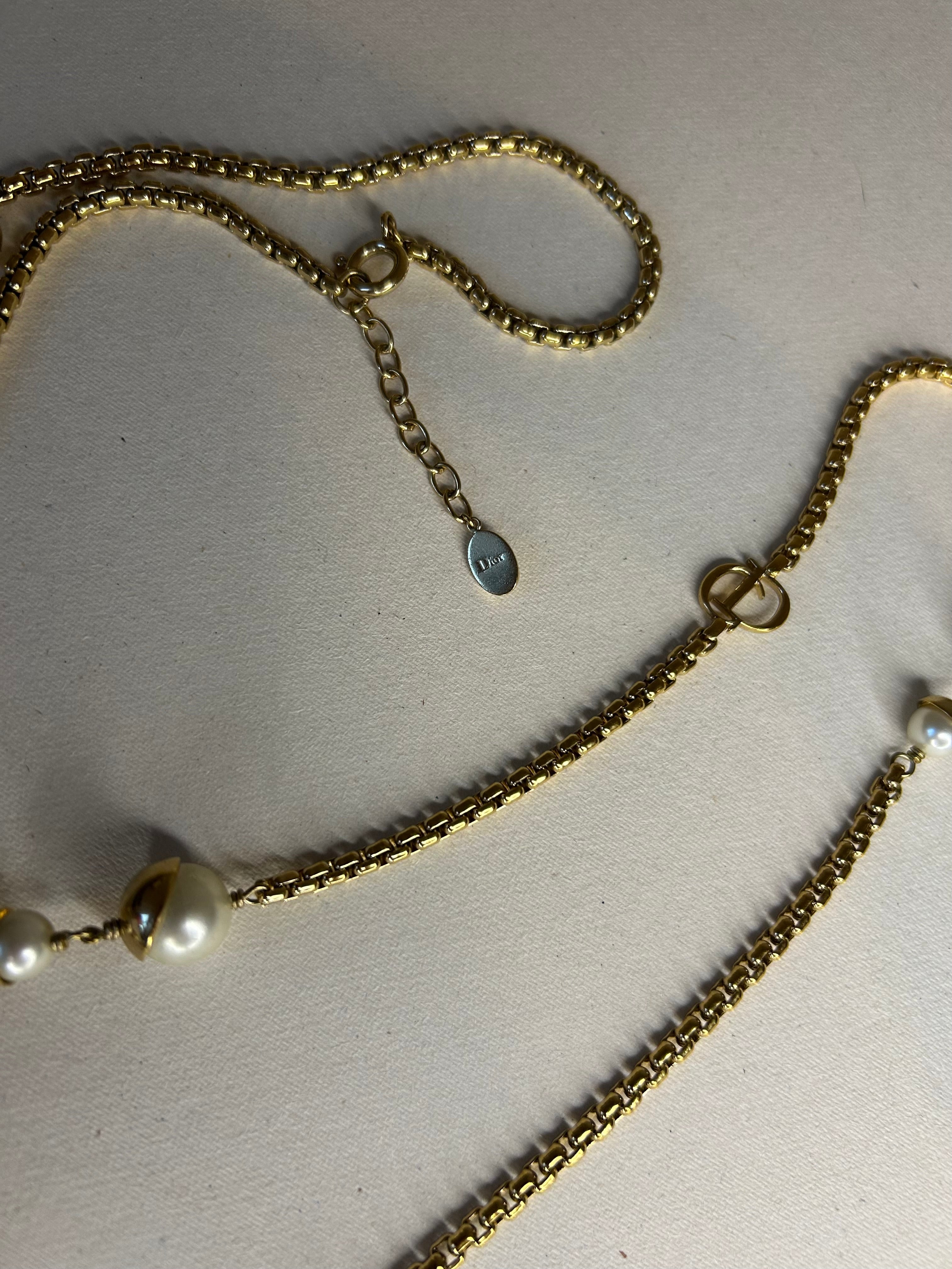 Sautoir Christian Dior